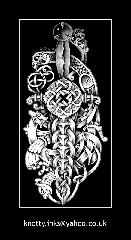 celtic warrior tattoos designs